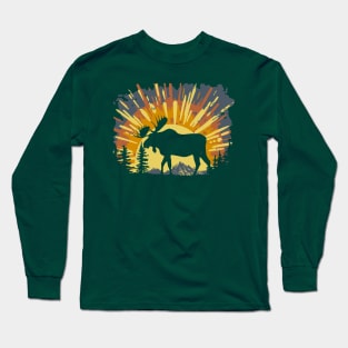 Moose Long Sleeve T-Shirt